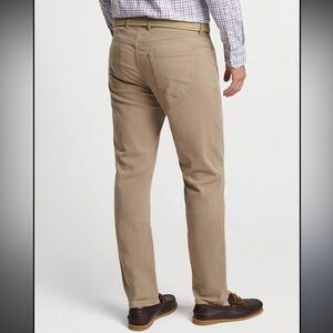 Peter Millar Men’s 5-Pocket Pants Size 40 x 32 Khaki Beige excellent condition